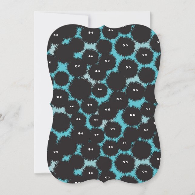 Monstros engraçados e pretos (Frente)