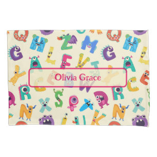 Monstros Personalizados de Alfabeto do Bobo ABC Mo