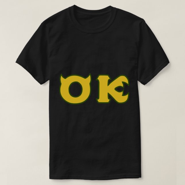 Monstros U Oozma Kappa Camisa Essencial (Frente do Design)