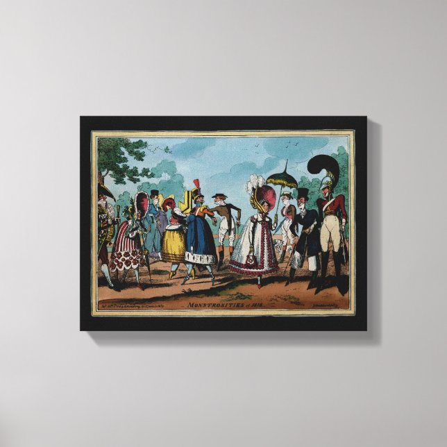 Monstruosidades de 1818 ~ 14,67x11,75 Canvas espes (Frente)