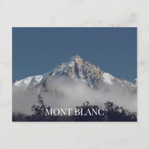 Mont Blanc França Cartão Postal