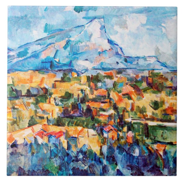 Mont Sainte-Victoire, Paul Cezanne (Frente)