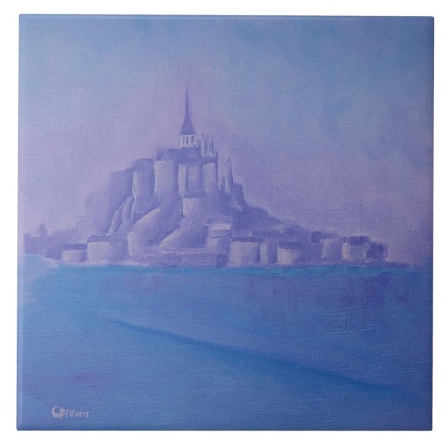 Mont Santo Michel Oil Painting - França- (Frente)
