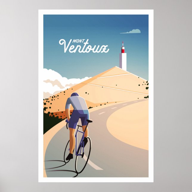 Mont Ventoux - Poster de ciclismo (Frente)