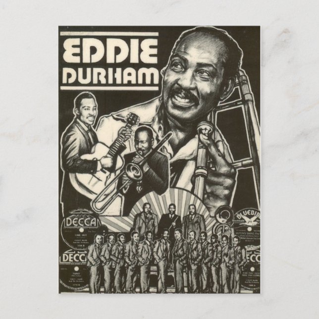 Montagem do cartão postal BigBand (Frente)