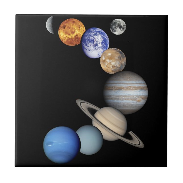 Montagem do Sistema Solar (Frente)