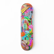 Montagem Nostálgica de Verão para Skate