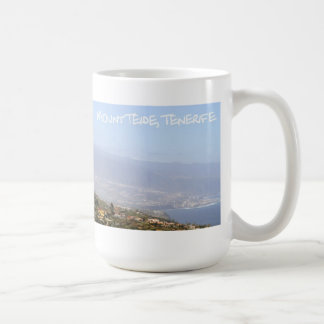 Montagem Teide, caneca de Tenerife