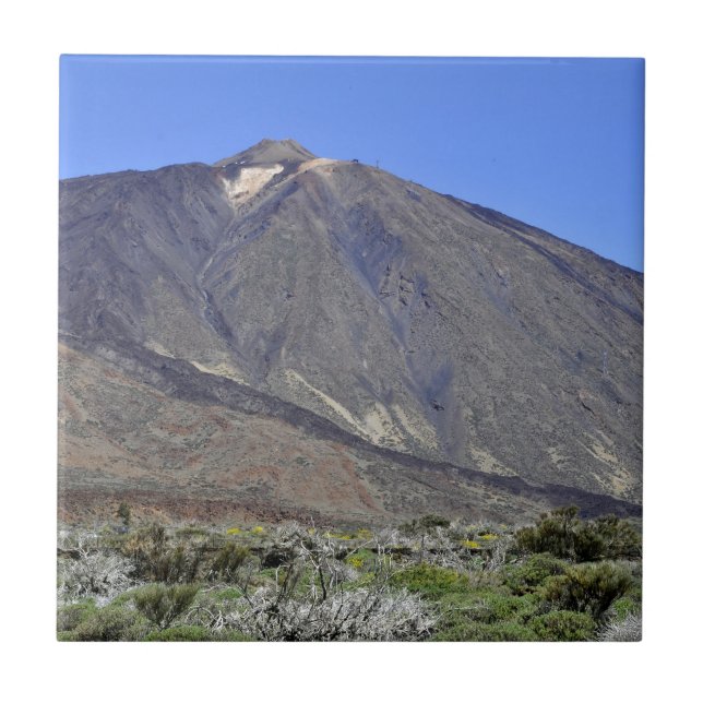 Montagem Teide em Tenerife (Frente)