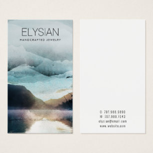 Montagens de Aquarelas com Cartões de Exibição de 