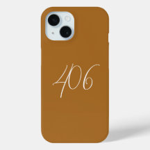 Montana 406 Cobre com iPhone/iPad Branco
