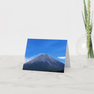 Montanha chama cartão