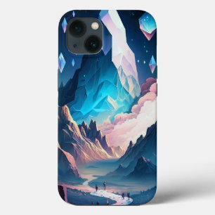 Montanha de Crystal Fantasy Landscape Case-Mate iP