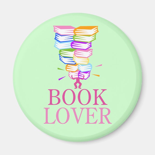 Montanha De Imã de geladeira De Livros (Frente)