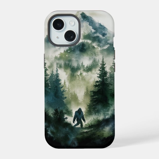 Montanha e Sasquatch (Verso)