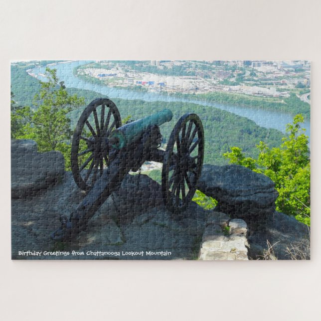 Montanha Lookout Chattanooga. Quebra-cabeça (Horizontal)
