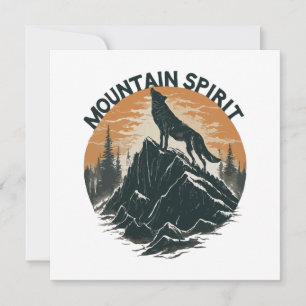Montanha Majestade Wolf Howling no Pico
