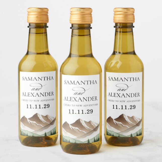 Montanha Minimalista (Garrafas)