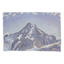 Montanha Monge Com Nuvens (Ferdinand Hodler)