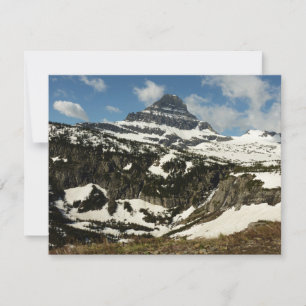 Montanha Reynolds desde Logan Pass no Glacier Park