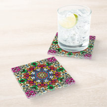 Montanha-russa Groovy Funky Flower Power