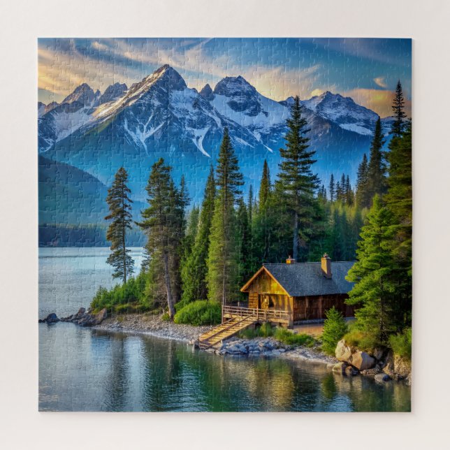 Montanha - Vista Quebra-cabeça (Vertical)