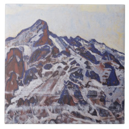 Montanha Wetterhorn (Paisagem de inverno de neve)