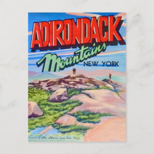 Montanhas Adirondack NY Cartão Postal