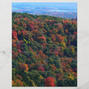 Montanhas Appalachian em queda