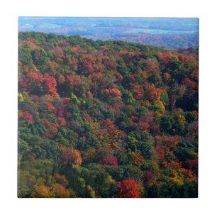 Montanhas Appalachian em queda