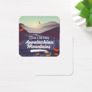 Montanhas Appalachian viagens vintage