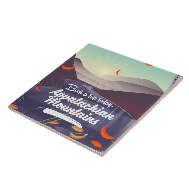 Montanhas Appalachian viagens vintage (Lateral)