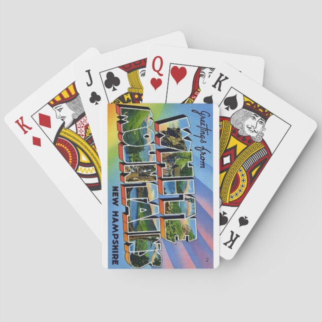 Montanhas Brancas Cartas de Baralho NH (Verso)