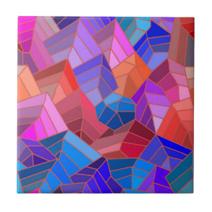 Montanhas de Fantasia Vista do Céu