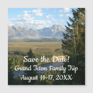 Montanhas e Rio Jackson Hole