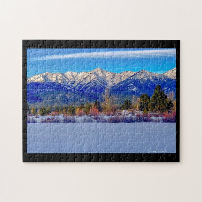 Montanhas Elkhorn Oregon Quebra-cabeça 1 (Horizontal)