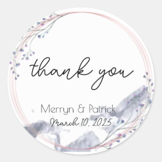 Montanhas em Aquarela - Adesivo