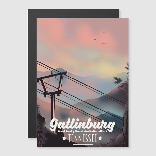 Montanhas Enfumaçados do Excelente de Gatlinburg T (Frente/Verso)