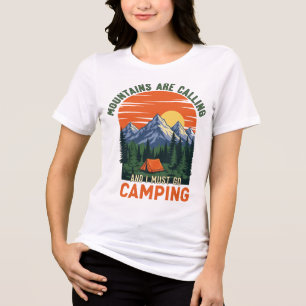 Montanhas Estão Chamando E Devem Ir Acampar Caminh