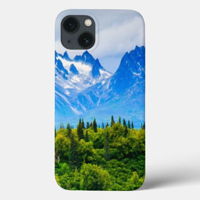 Montanhas majestosas de Alaska (Verso)