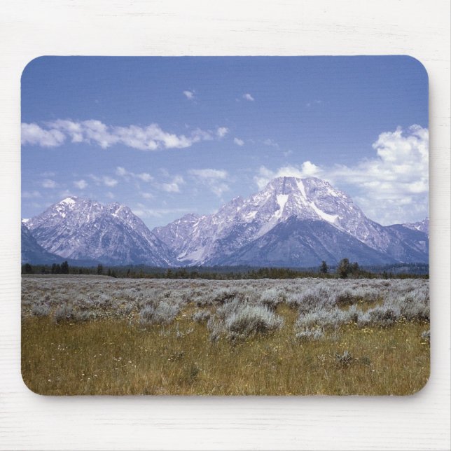 Montanhas Mousepad de Wyoming (Frente)