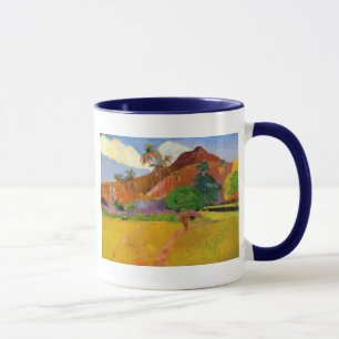 "Montanhas na caneca de Tahiti" - Paul Gauguin
