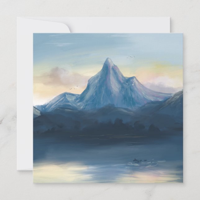 Montanhas no Sunset (Frente)