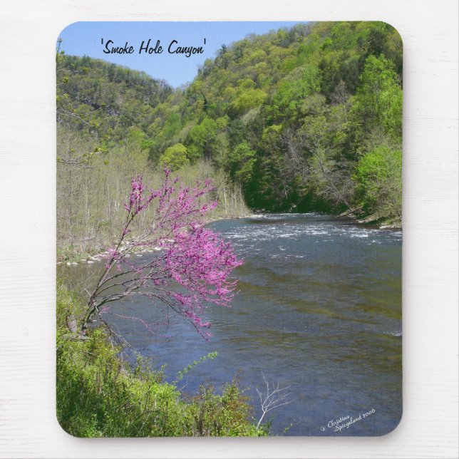 Montanhas West Virginia Creek Mousepad (Frente)