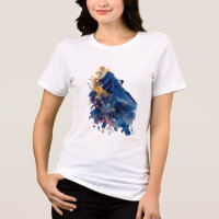 Montanhista Abstrato | Aquarela Tinta Fluida