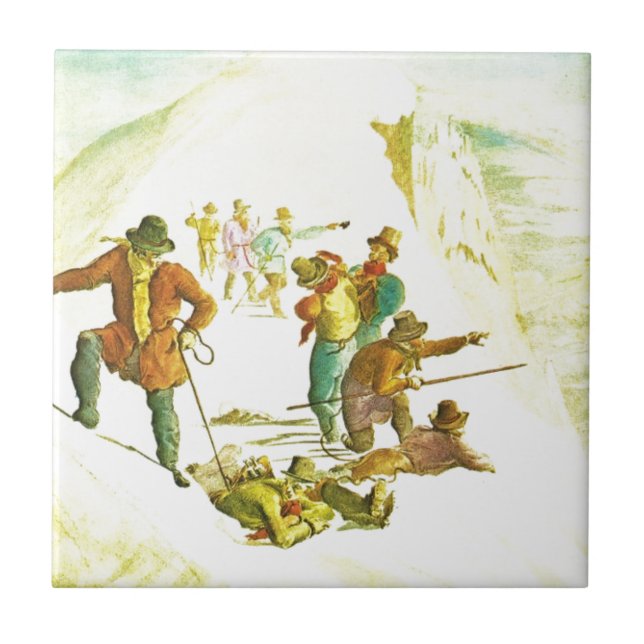 Montanhistas de montanha do vintage (Frente)