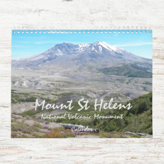 Montar Rua Helens Calendário Fotográfico Volcano