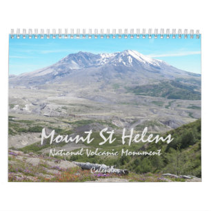 Montar Rua Helens Calendário Fotográfico Volcano