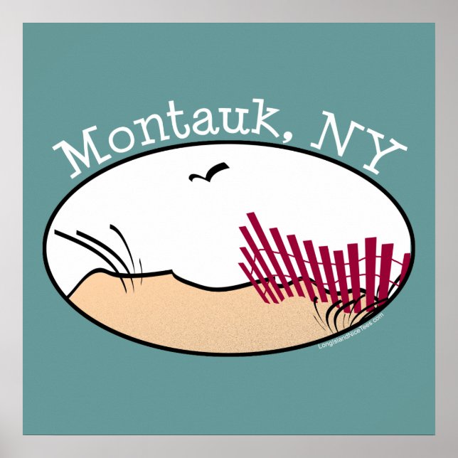 Montauk Poster (Frente)