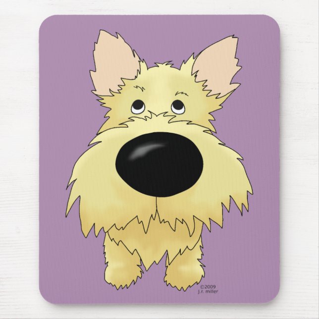 Monte de pedras Terrier Mousepad (Frente)